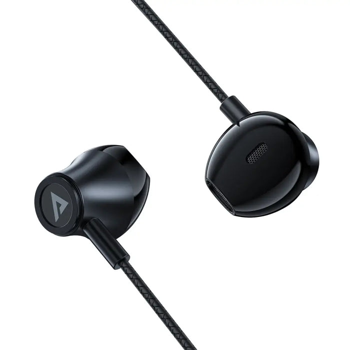 Слушалки Acefast L2 USB-C 1.2m черни
