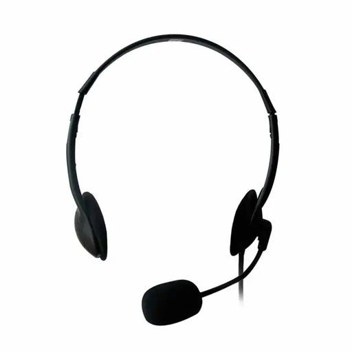 Слушалки Ewent EW3563 Микрофон 2x 3.5mm жак 2.1м кабел Черни