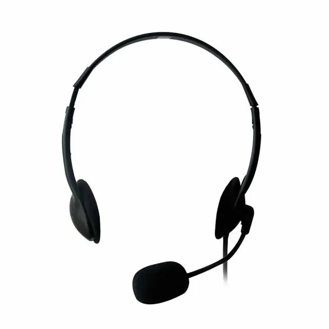 Слушалки Ewent EW3563 Микрофон 2x 3.5mm жак 2.1м кабел Черни