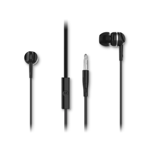 Слушалки MOTOROLA EARBUDS 105 3.5mm черни