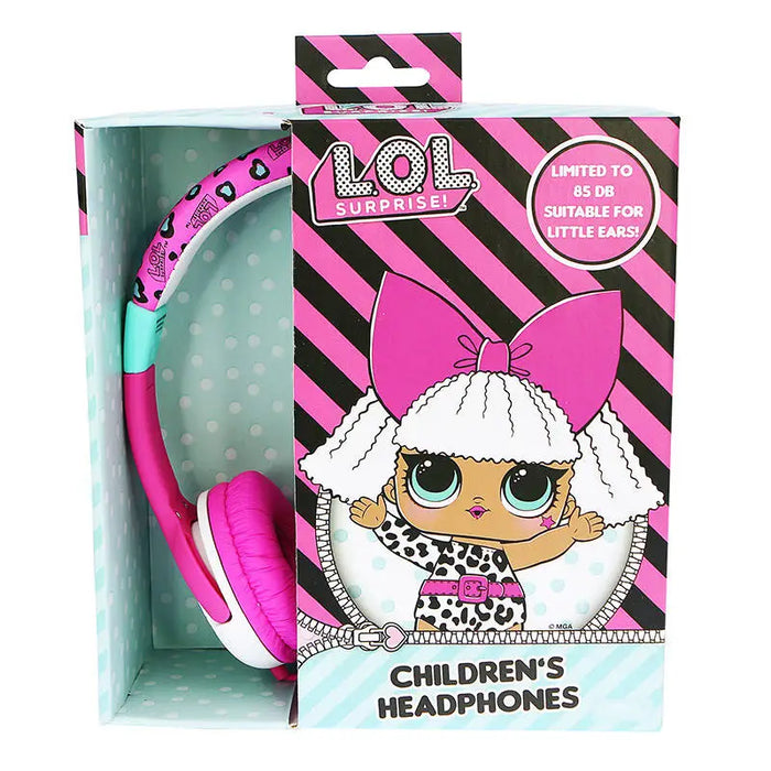 Слушалки с кабел за деца OTL L.O.L. Surprise! My Diva розови