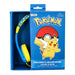 Слушалки с кабел за деца OTL Pokemon Pikachu синьо-жълти