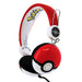 Слушалки с кабел за деца OTL Pokemon Pokeball Dome червени
