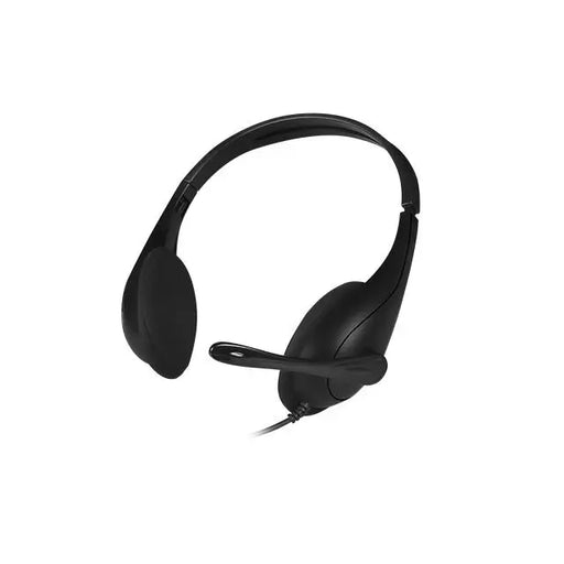 Слушалки с микрофон A4TECH HS-9 Стерео 2 x 3.5 mm жак Черен