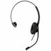 Слушалки с микрофон Addasound Crystal 2731 Mono UC QD,черни