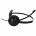 Слушалки с микрофон Addasound Crystal 2731 Mono UC QD,черни