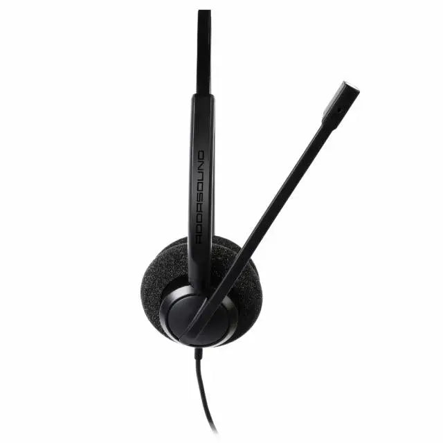 Слушалки с микрофон Addasound Crystal 2732 Duo UC,QD черни