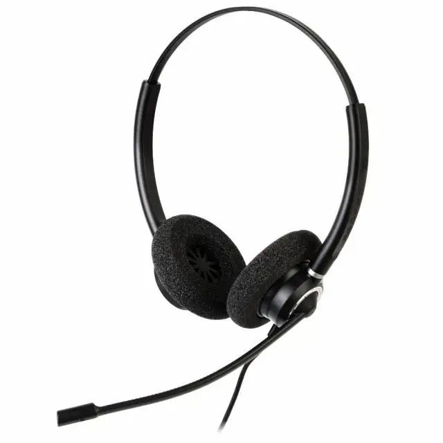 Слушалки с микрофон Addasound Crystal 2732 Duo UC,QD черни