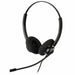 Слушалки с микрофон Addasound Crystal 2732 Duo UC,QD черни