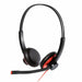 Слушалки с микрофон Addasound EPIC 512 Duo UC черни,USB