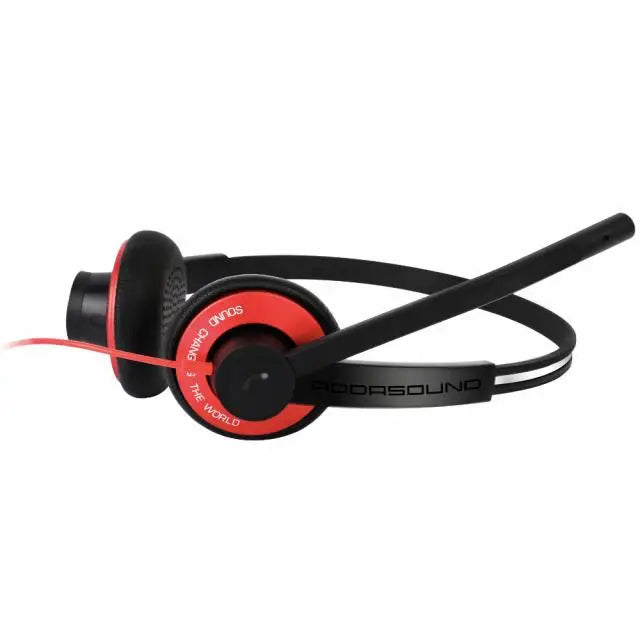 Слушалки с микрофон Addasound EPIC 512 Duo UC черни,USB