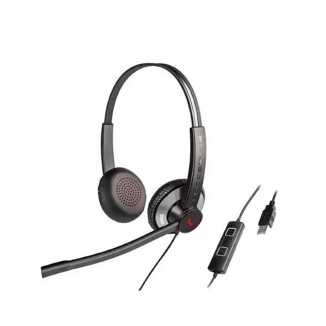 Слушалки с микрофон Addasound EPIC 512 Duo UC черни,USB