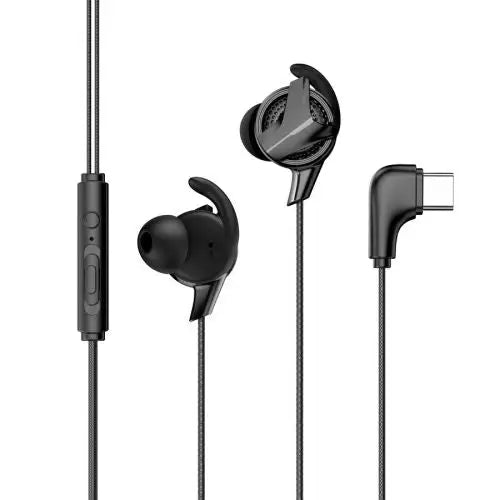 Слушалки с микрофон Baseus Earphone GAMO C15 Type - C черни