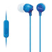 Слушалки Sony Headset MDR - EX15AP blue