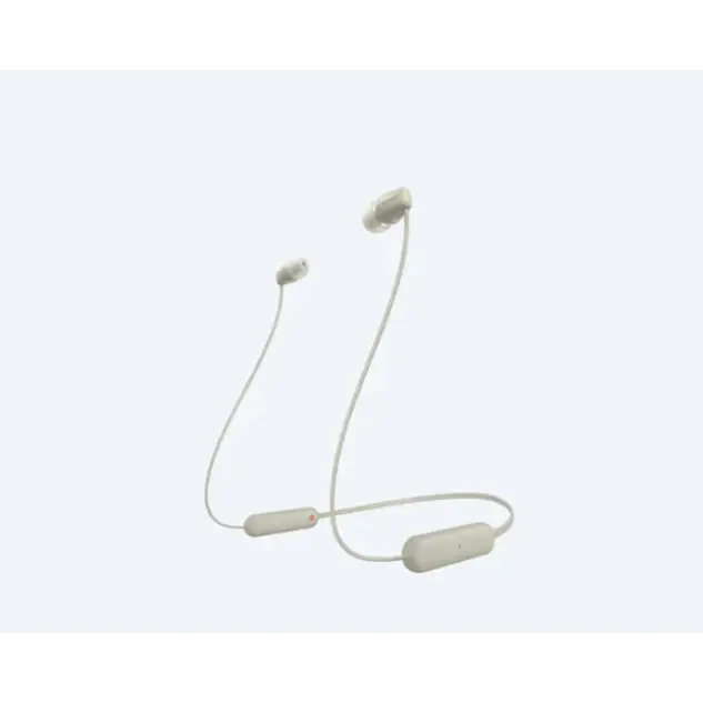 Слушалки Sony Headset WI - C100 taupe