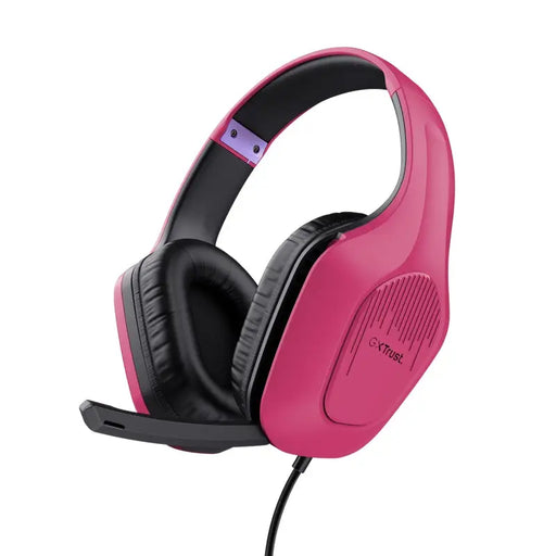 Слушалки TRUST GXT415 Zirox Headset Pink