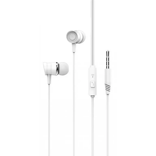 Слушалки XO EP20 66946 Music Earphone White
