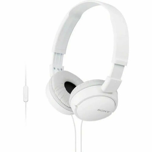 Слушалки с микрофон Sony MDR-ZX110AP Бял