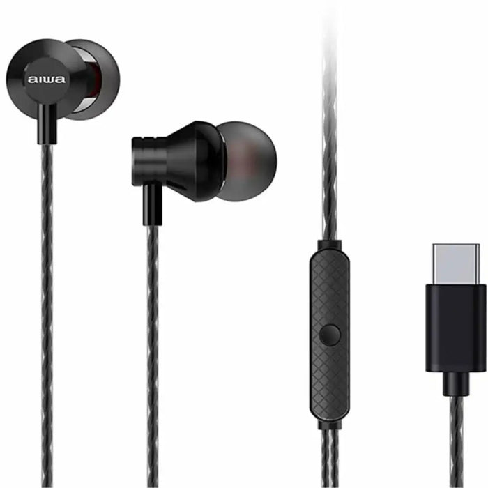 Слушалки Aiwa ESTM 50USB C/BK Черен