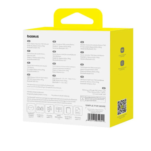 Слушалки Baseus AirGo 1 Ring True Wireless Stereo (TWS)