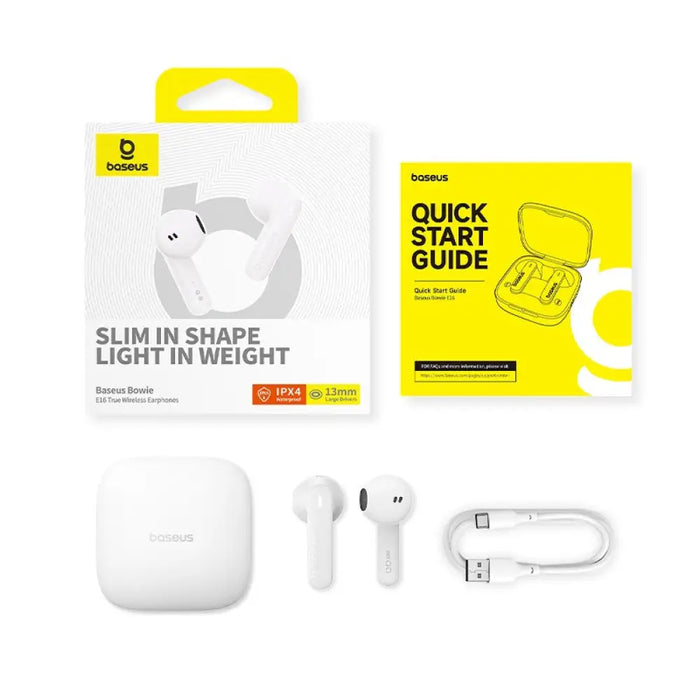 Слушалки Baseus Bowie E16 True Wireless Earphones In-ear
