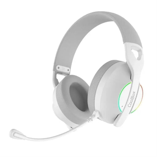 Слушалки CoolBox COO-AUM-WB01-W