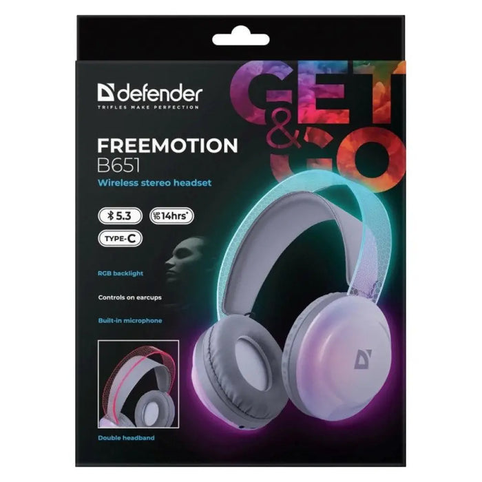 СЛУШАЛКИ DEFENDER BLUETOOTH FREEMOTION B651