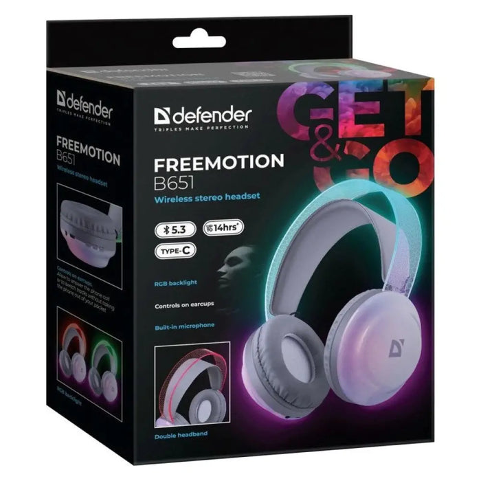 СЛУШАЛКИ DEFENDER BLUETOOTH FREEMOTION B651