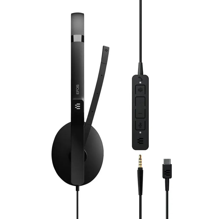 Слушалки EPOS ADAPT 165T USB-C II Черни