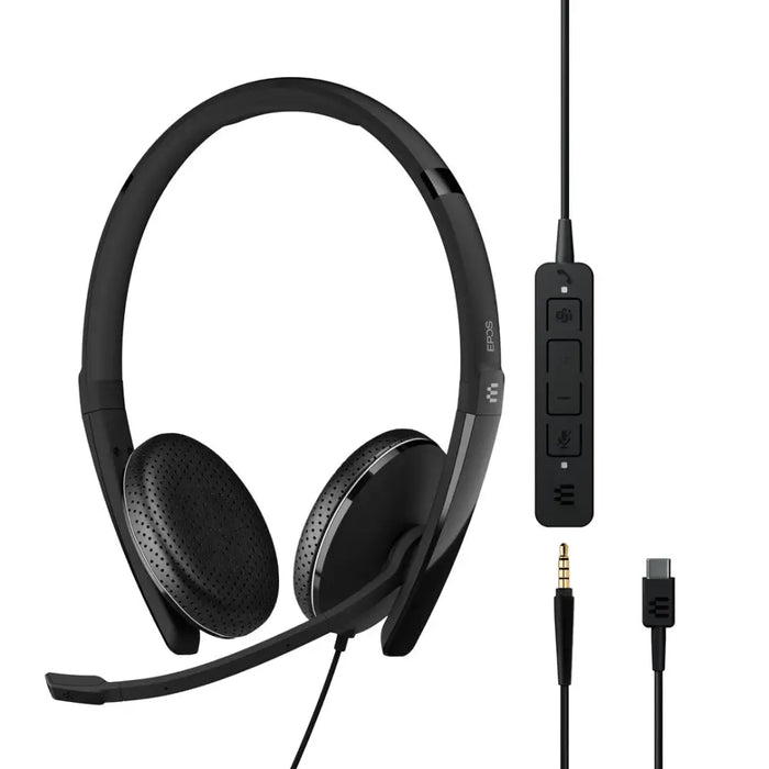 Слушалки EPOS ADAPT 165T USB-C II Черни