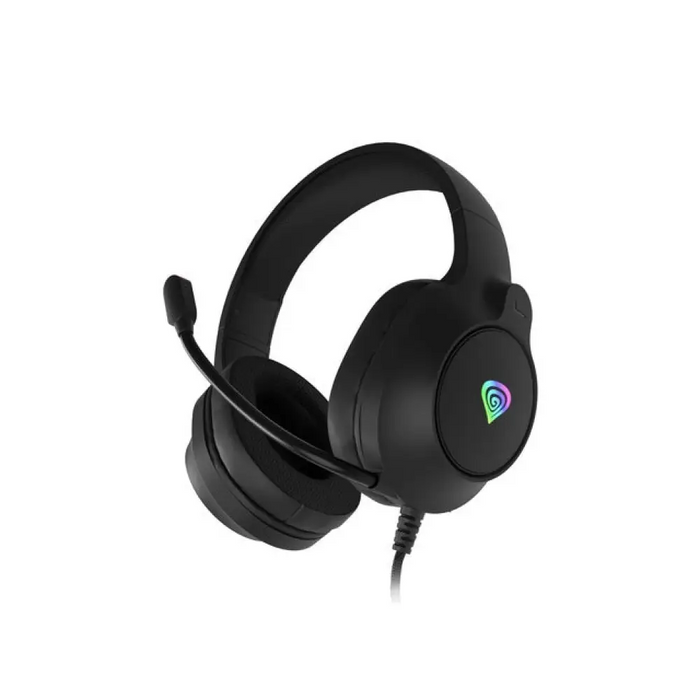 Слушалки Genesis Neon 213 с микрофон RGB осветление черни