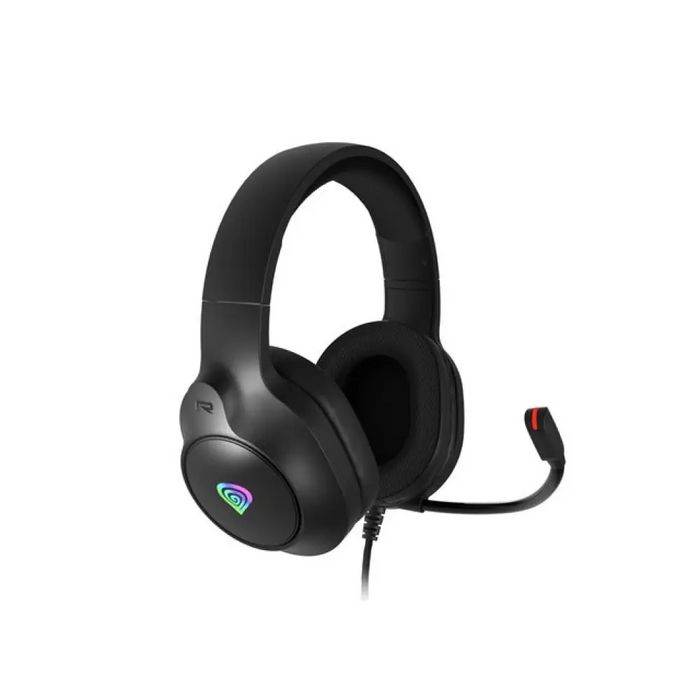 Слушалки Genesis Neon 213 с микрофон RGB осветление черни