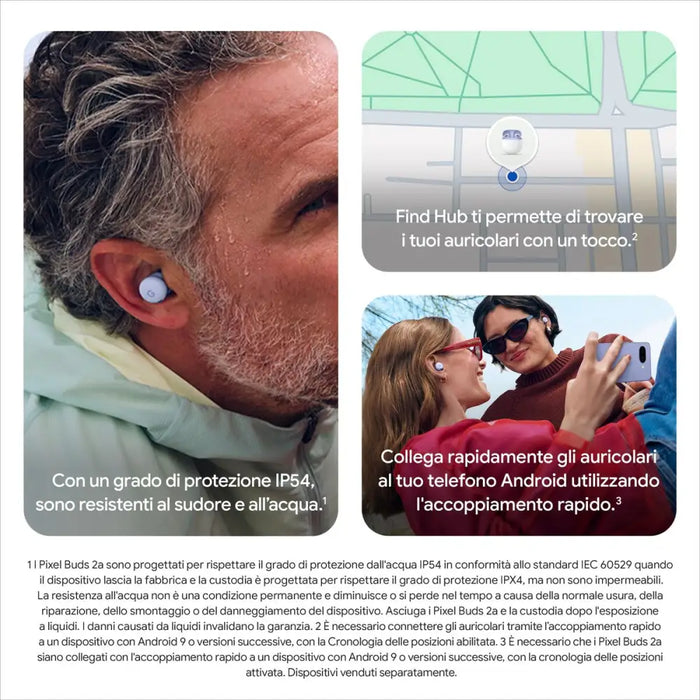 Слушалки Google Pixel Buds 2a Зелен