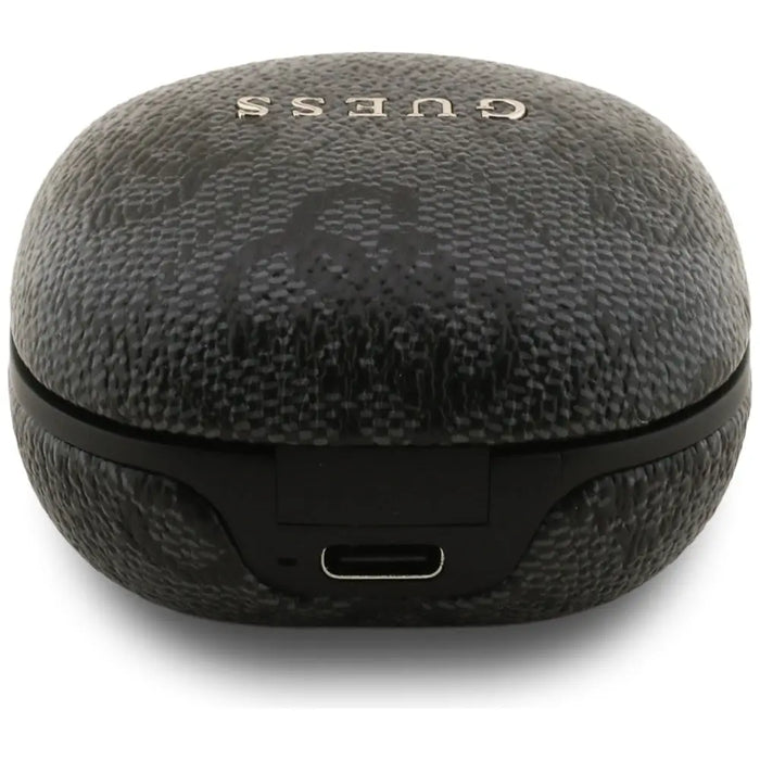 Слушалки Guess 4G Classic Metal Logo TWS ENC - Черни