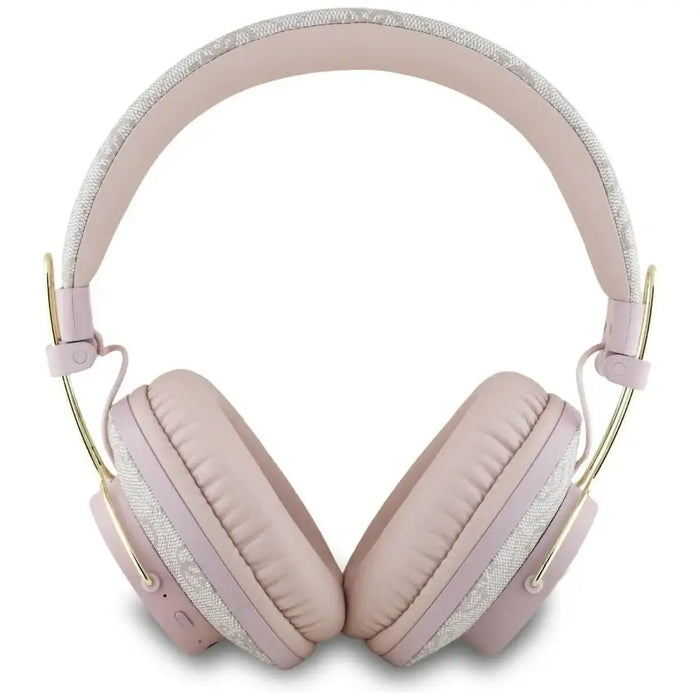 Слушалки Guess ENC Metal 4G Logo On-Ear - Розови