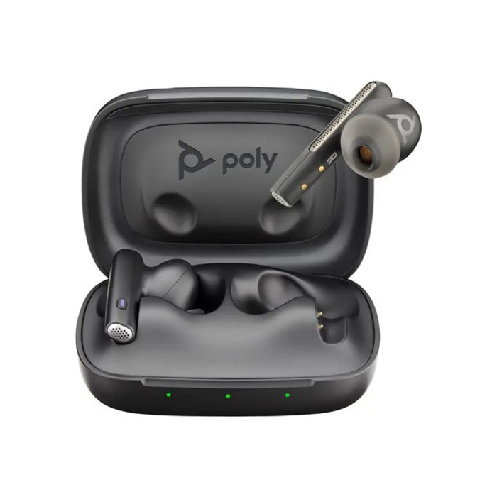 Слушалки HP Poly Voyager Free 60 UC M Carbon Black