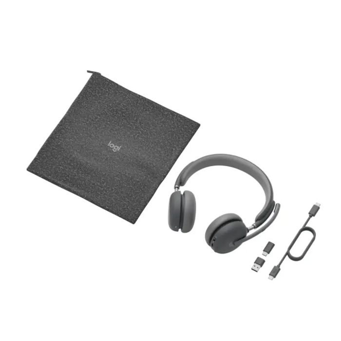 Слушалки Logitech Zone Wireless 2 Teams - ГРАФИТ