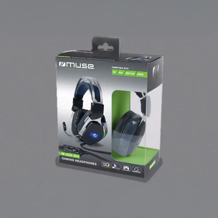 Слушалки Muse M 230 GH Черен