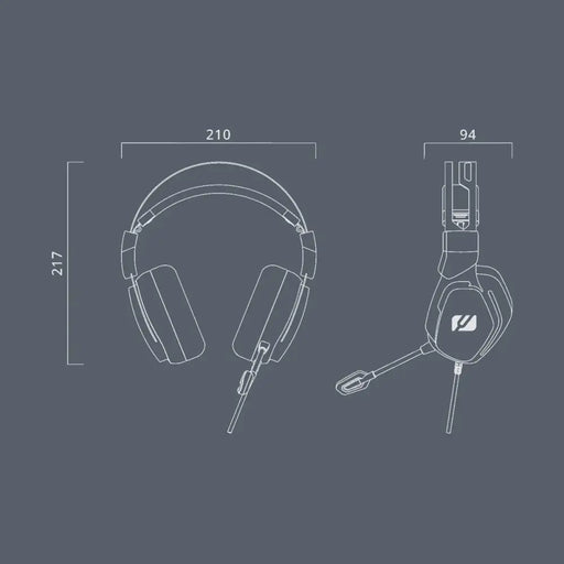 Слушалки Muse M 230 GH Черен