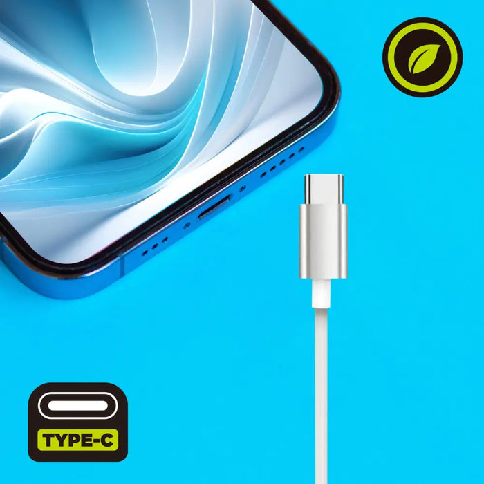 Слушалки Muvit for Change M32 Бял