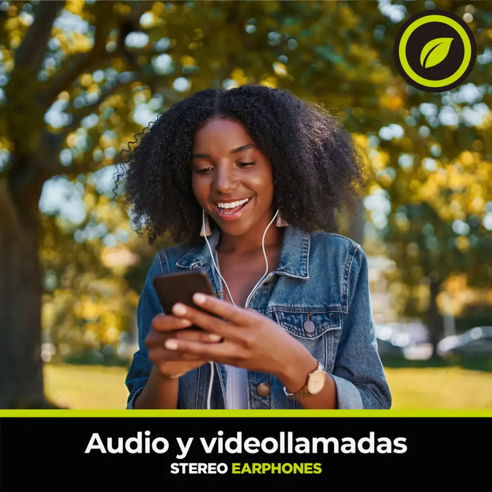 Слушалки Muvit for Change M32 Бял