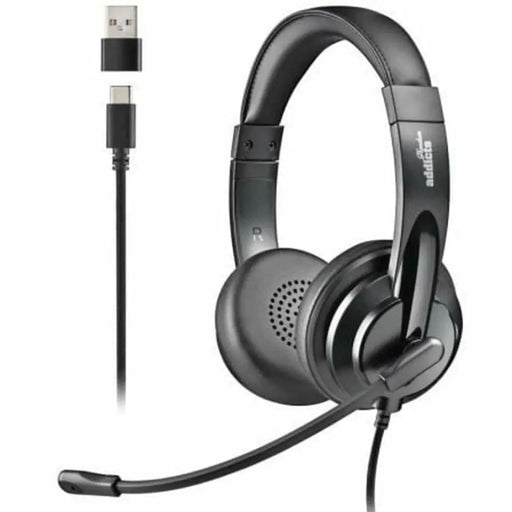 Слушалки NGS VOX605USBC Черен