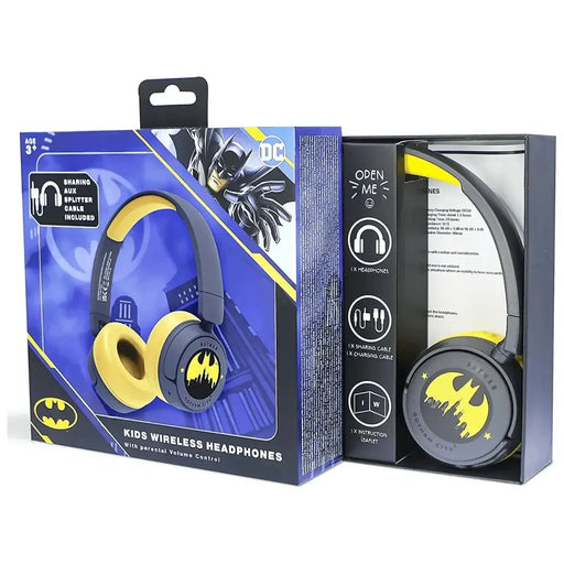 Слушалки OTL Batman Gotham City BT - Детски