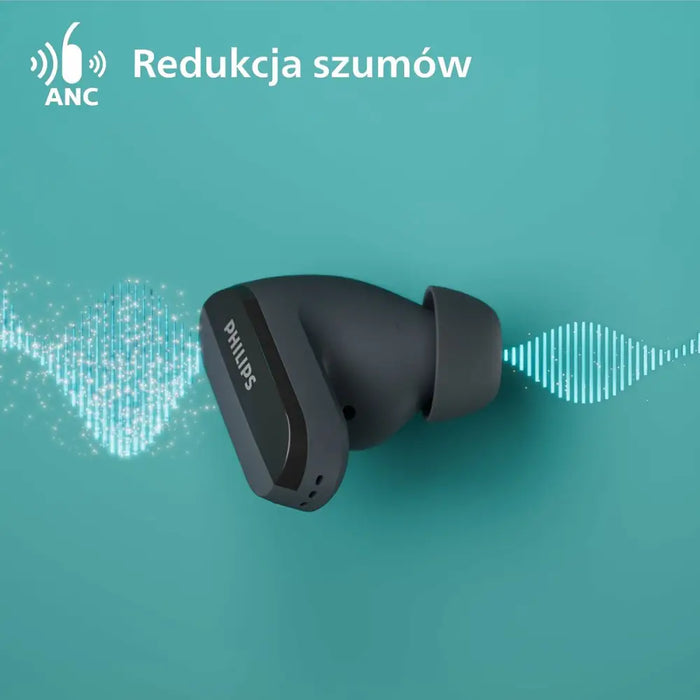 Слушалки Philips TAT3508BK/00 Черен (1 броя)