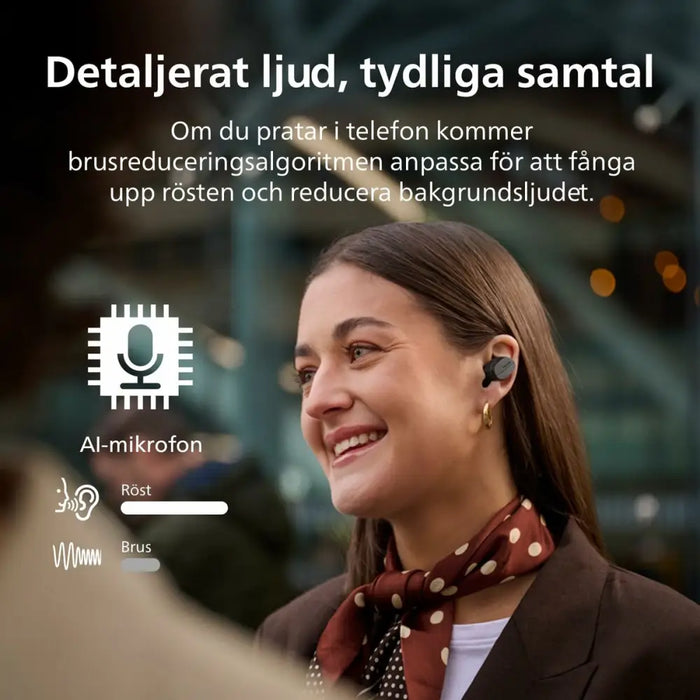 Слушалки Philips TAT5000BK/00 Черен