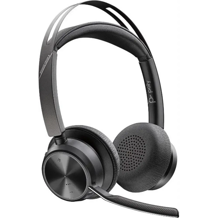 Слушалки Poly Voyager Focus 2 UC Черен