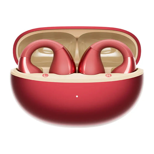 Слушалки QCY Crossky Clip C30S (червени)