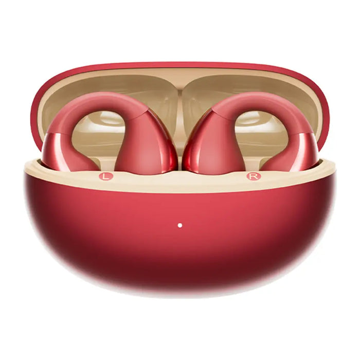 Слушалки QCY Crossky Clip C30S (червени)