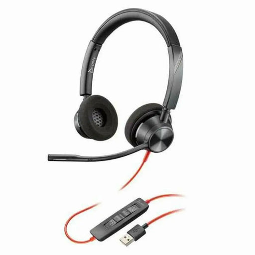 Слушалки с лента за глава Poly BW3320 USB-A Черен