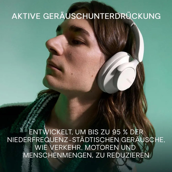 Слушалки с лента за глава Urbanista Valencia Бял